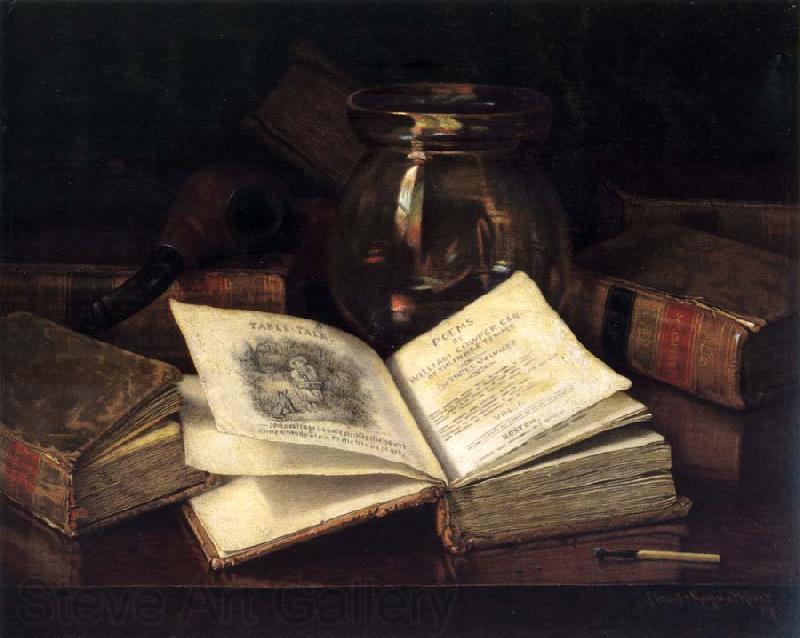 Hirst, Claude Raguet Poems of William Cowper Spain oil painting art